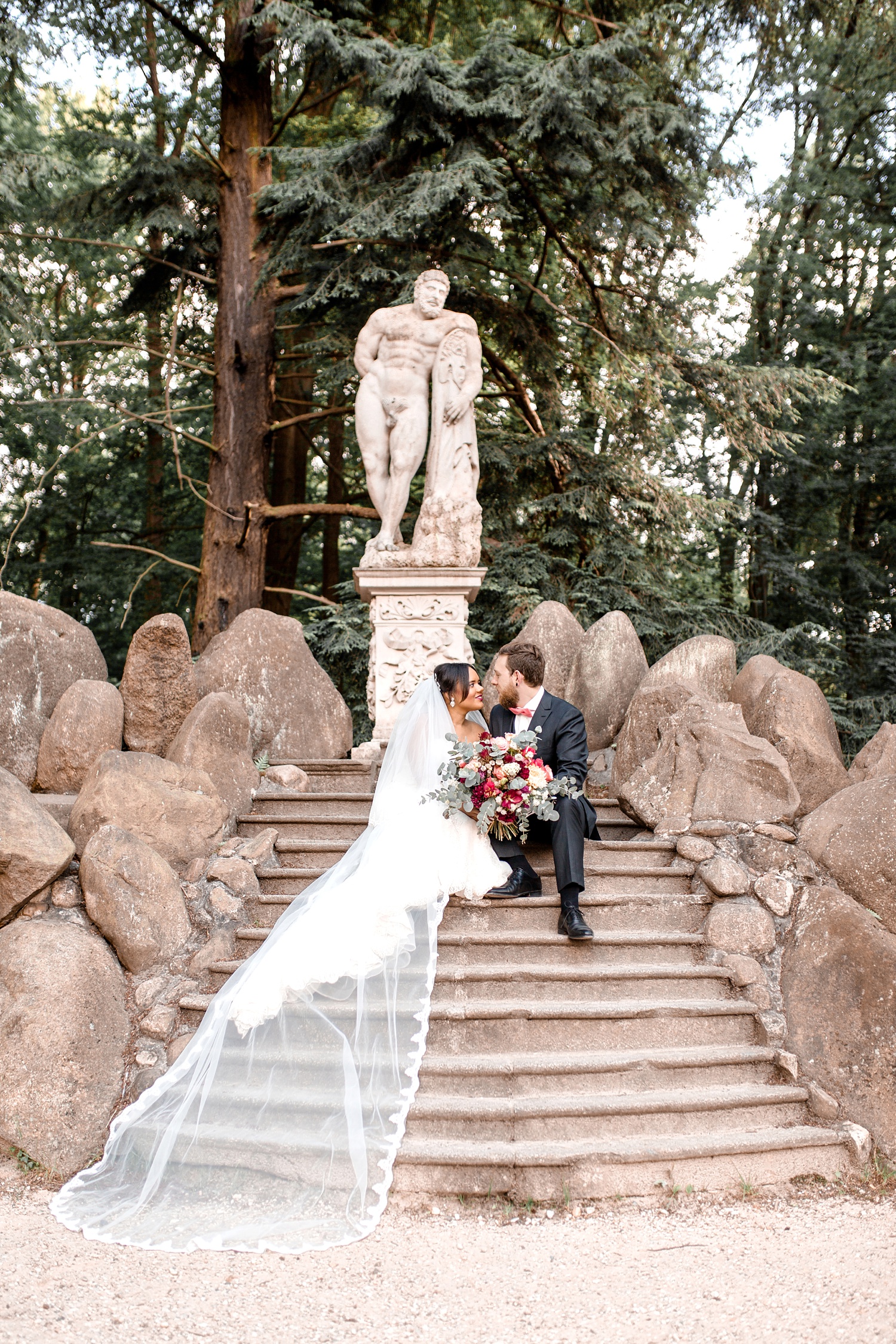 Daniela und Markus After Wedding Shooting Rakotzbrücke Stefanie Lange Hochzeitsfotografie Berlin & Leipzig