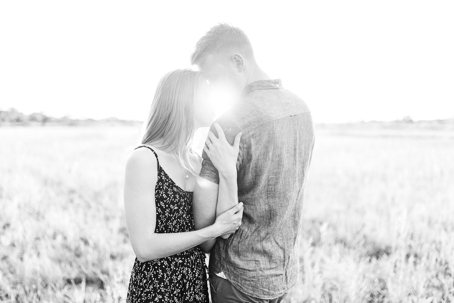 Paarshooting Berlin im Sonnenuntergang - Fine Art Hochzeitsfotografie - Stefanie Lange